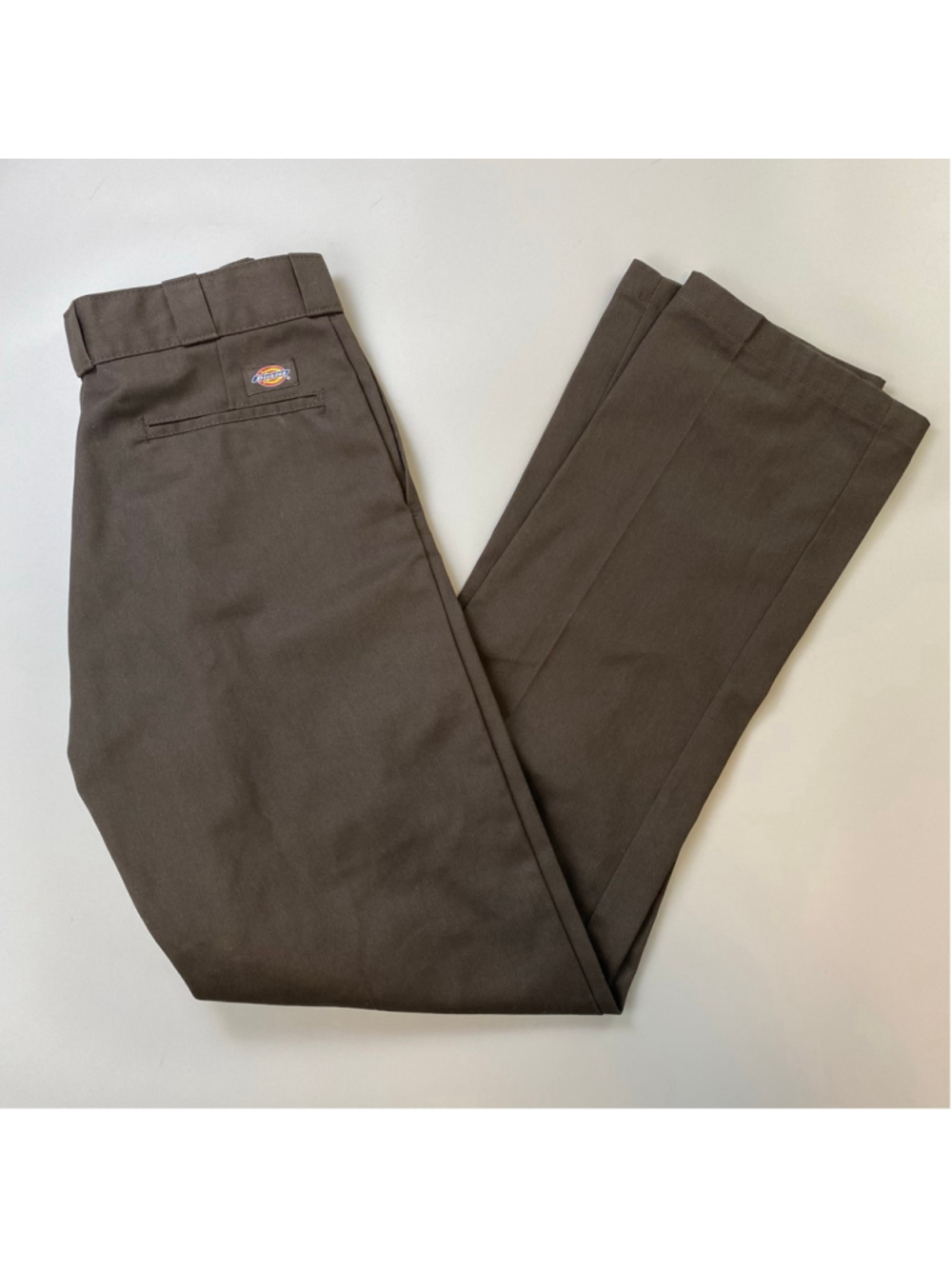 Dickies Brown/Tan Straight Leg Chinos